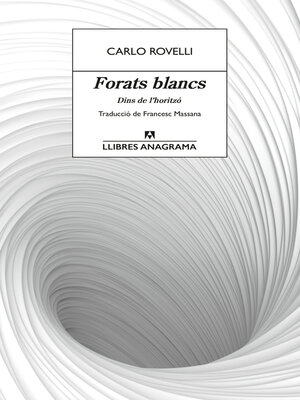 cover image of Forats blancs